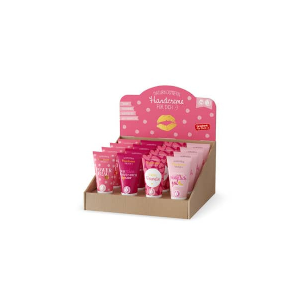16 Stück LA VIDA Handcreme Auf uns Mädels sortiert 4027268342020 FÜR DICH 30 Milliliter