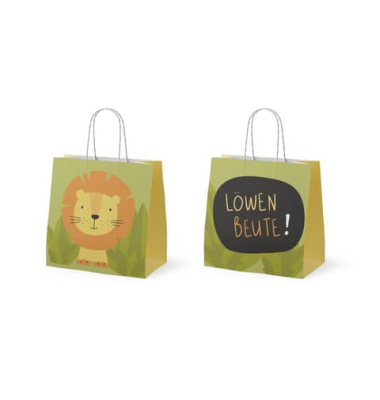 Geschenktragetasche Mini Löwe
