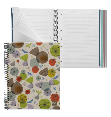 Collegeblock A295999 Eco Desgin 4 / liniert, A4, 80g, 