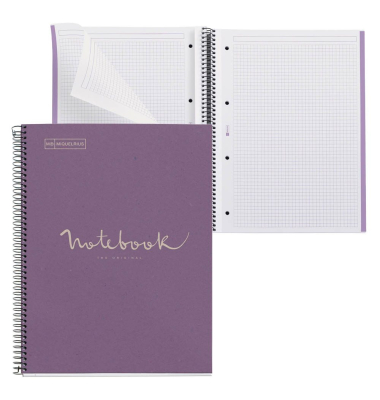 Collegeblock A609026 Eco Emotions 1 / kariert, A4, 80g, 