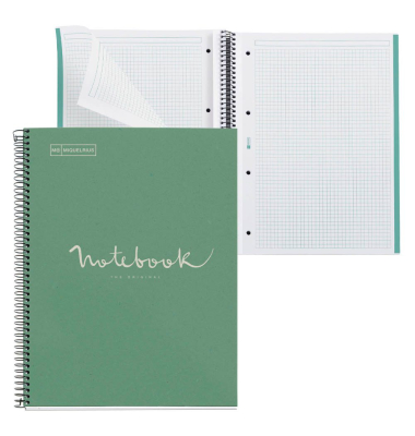 Collegeblock A613351 Eco Emotions 1 / kariert, A4, 80g, 