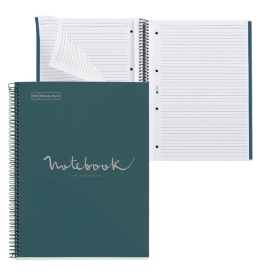 Collegeblock A613437 Eco Emotions 1 / liniert, A4, 80g, 
