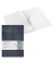 Notizbuch A821990, Stone Paper, schwarz, 14,2x20,5cm, blanko, 144g, 50 Blatt / 100 Seiten