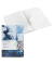 Notizbuch A822037, Stone Paper, blau, 14,2x20,5cm, blanko, 144g, 50 Blatt / 100 Seiten