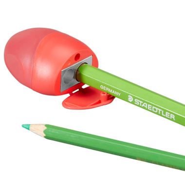 Dosenspitzer doppelt Pencil-PalM2 rot