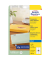 Universal-Folienetiketten Adressetiketten J8563-25 transparent rechteckig 99,1x38,1mm permanent 350 Stück 