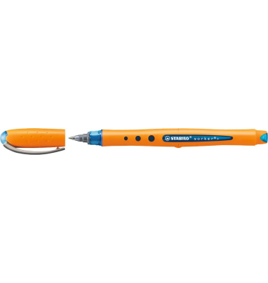 worker+ Tintenroller orange 0,3 mm, Schreibfarbe: blau