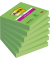 Haftnotizen 7100263204, Super Sticky Notes, 76x76mm, immergrün, quadratisch
