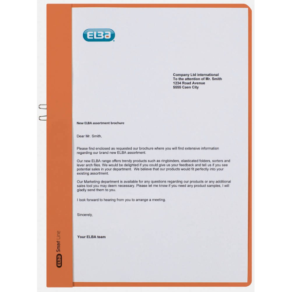 4002030004320 - Klemmhefter orange DIN A4 4002030004320 400001027 50 Stück 4002030004320 - Klemmhefter orange DIN A4 4002030004320 400001027 50 Stück