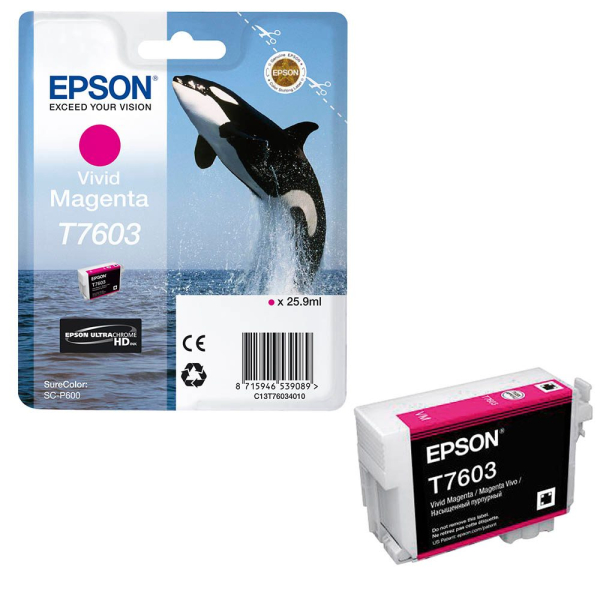 8715946733746 - T7603 - vivid magenta - original - ink cartridge - Tintenpatrone Lebendes Rot