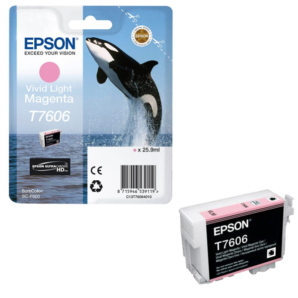 8715946733753 - Druckerpatrone T7606 C13T76064N10 vivid light magenta 8715946733753 Epson