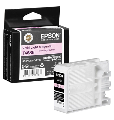 Druckerpatrone T46S6 C13T46S60N (T46S6), fotomagenta