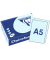Kopierpapier Trophée 2913C hellblau A5 80g 
