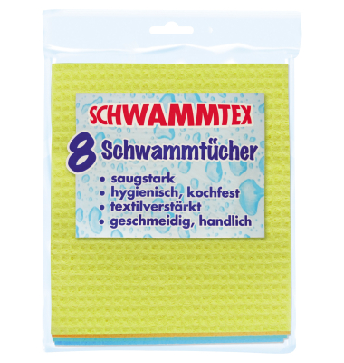 Schwammtuch Schwammtex 19121023 sort 8St