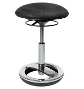 Hocker SU49BR0 SITNESS Bob, schwarz/chrom, h&ouml;henverstellbar, bis 110kg