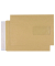 Faltentaschen 30006879, C5, mit haftklebend, 90g, braun
