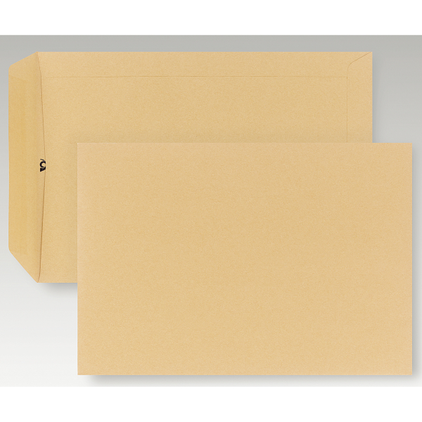 4040134058016 - Versandtaschen Posthorn 04250336 B5 ohne Fenster selbstklebend 90g braun 4040134058016 500 Stück