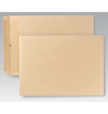 Versandtaschen 04280337, B4, mit selbstklebend, 110g, braun