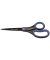 Schere 3438 18cm Softgrip sw/bl