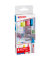  Glasboardmarker 95, 4-95-4-1, weiß, gelb, pink, hellblau, 1,5-3mm Rundspitze