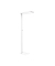 LED-Stehlampe MAULjura 8257102, wei&szlig;, mit zerlegt, dimmbar