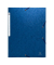 Eckspannmappe 55852E, A4 blau Karton 425g, mit 3 Einschlagklappen
