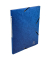 Eckspannmappe 55852E, A4 blau Karton 425g, mit 3 Einschlagklappen