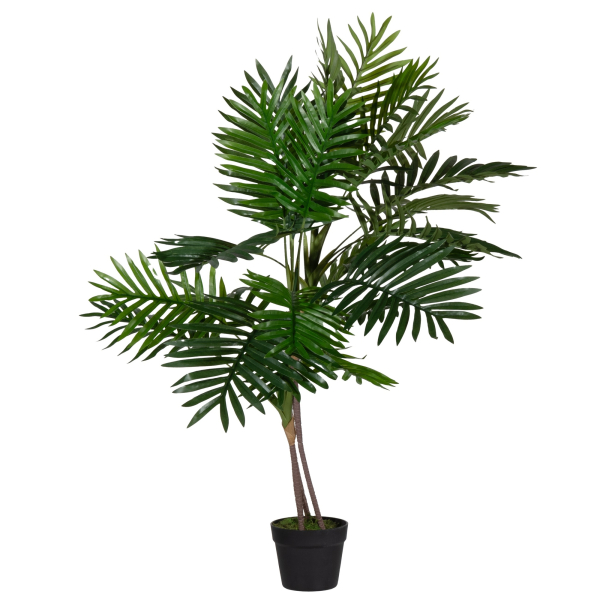 3660141963441 - Kunstpflanze meet® by Paperflow Palme inkl Kunststoff-Topf H 1150 mm PEVA