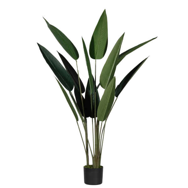 3660141963465 - Kunstpflanze meet® by Paperflow Paradiesvogelblume inkl Kunststoff-Topf H 1400 mm Kunststoff Stoff PE