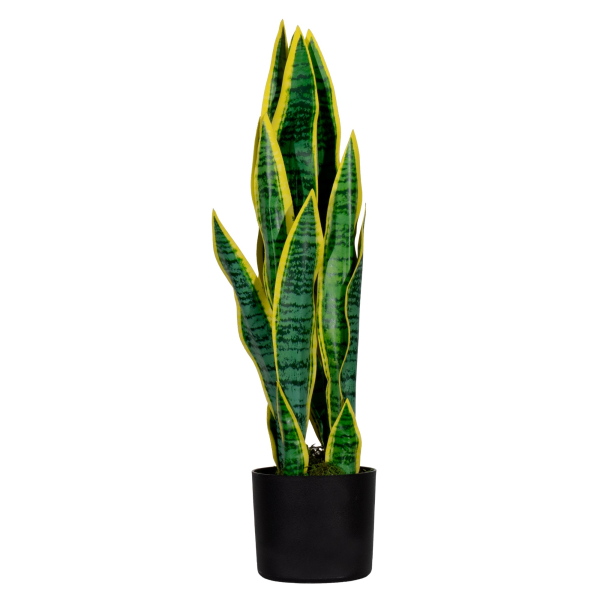 3660141963496 - Kunstpflanze meet® by Paperflow Sansevieria inkl Kunststoff-Topf H 650 mm PEVA