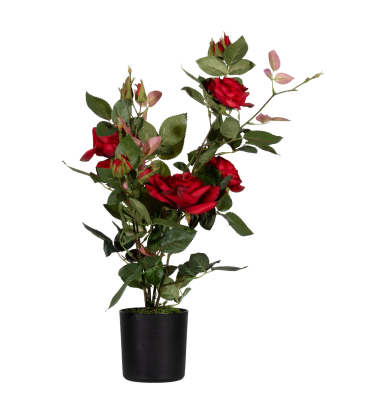 Kunstpflanze PARROU54 Rosenstock rt 54cm Kunstpflanze PARROU54 Rosenstock rt 54cm