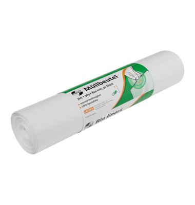 Müllsäcke 36005 FIRST PLUS, weiß, 70 Liter, extrastark