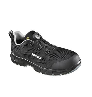 Sicherheitsschuhe atop FlexStar, S1PS, ESD, Unisex, schwarz/grau, Größe 42
