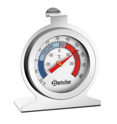 A300 Gefrier- & Kühlschrankthermometer silber