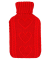 2 Liter Wärmflasche rot