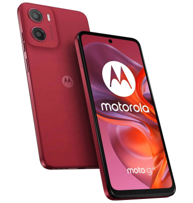 moto g05 Dual-SIM-Smartphone plum red 64 GB