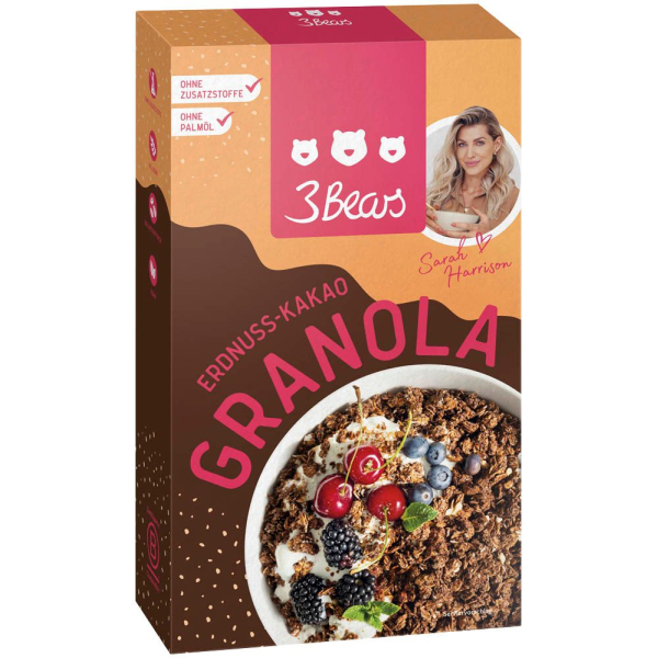 4260462985925 - Granola - Erdnuss-Kakao Sarah Harrison Müsli 3250 g 4260462985925 325 Gramm 4260462985925 - Granola - Erdnuss-Kakao Sarah Harrison Müsli 3250 g 4260462985925 325 Gramm