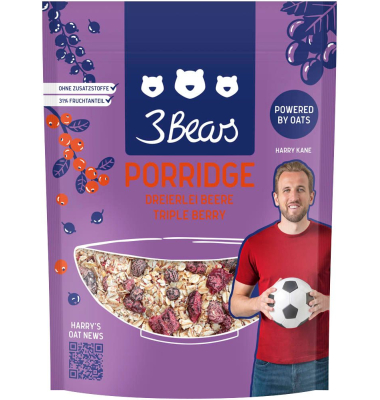 Porridge - Dreierlei Beere 400,0 g