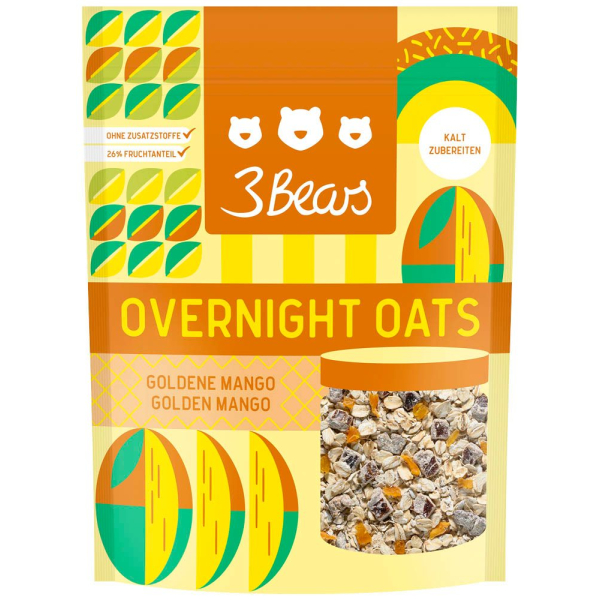 4260462986632 - Overnight Oats - Goldene Mango 4000 g 4260462986632 400 Gramm 4260462986632 - Overnight Oats - Goldene Mango 4000 g 4260462986632 400 Gramm