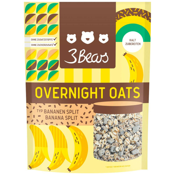 4260462986700 - Overnight Oats - Bananen Split 4000 g 4260462986700 400 Gramm 4260462986700 - Overnight Oats - Bananen Split 4000 g 4260462986700 400 Gramm