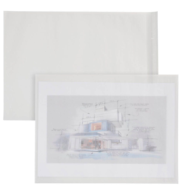 Versandtaschen ohne Fenster transparent