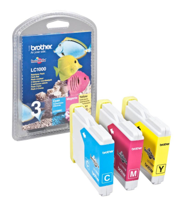 LC-1000CMY  cyan, magenta, gelb Druckerpatronen, 3er-Set