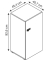 Spind Locked anthrazit 159256, 1 Schließfach 45,4 x 40,7 x 92,6 cm