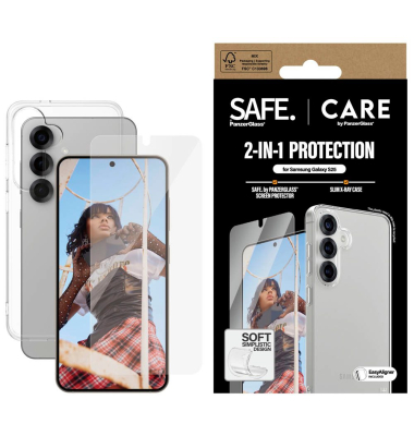 2-IN-1 PROTECTION Schutz-Set für Samsung Galaxy S25