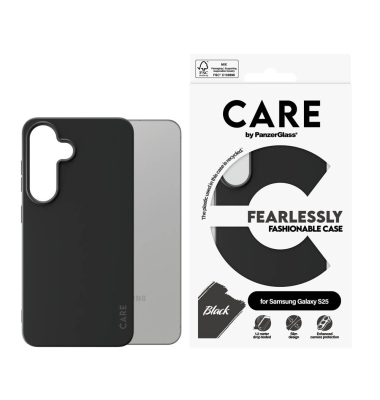 FEARLESSLY FASHIONABLE Handy-Cover für SAMSUNG Galaxy S25 schwarz
