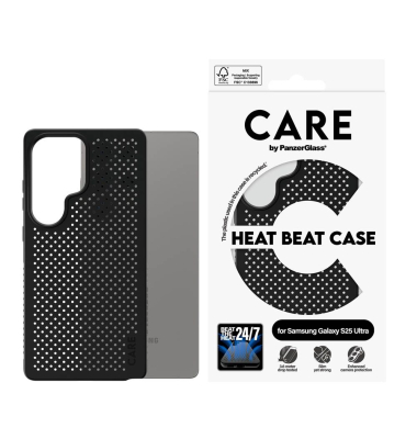 HEAT BEAT Handy-Cover für SAMSUNG Galaxy S25 Ultra schwarz