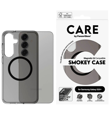 SMOKEY Handy-Cover für SAMSUNG Galaxy S25+ schwarz