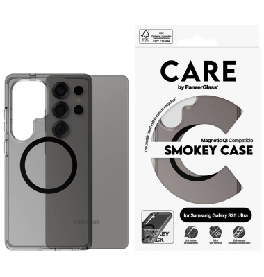 SMOKEY Handy-Cover für SAMSUNG Galaxy S25 schwarz