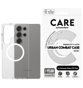 URBAN COMBAT Handy-Cover für SAMSUNG Galaxy S25 Ultra transparent