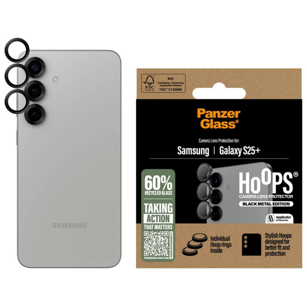 5715685017032 - Hoops Kamera-Schutzglas für Samsung Galaxy S25+ 5715685017032 PanzerGlass